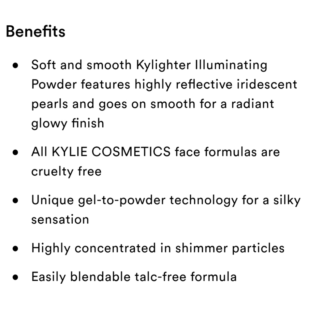 KYLE COSMETICS KYLIGHTER ILLUMINATING POWDER. - Picture 9 of 10